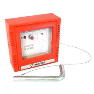 CAIXA QUEBRA VIDRO (PORTA CHAVE)