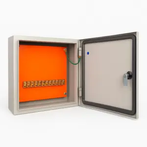 CAIXA DE EQUALIZACÃO 21X21CM  COM 9 TERMINAIS